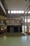 Altlünen grammar school: School auditorium stage