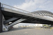 Honsell-Bridge FFM: bottom-view with bridgehead