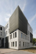 Eastsite Mannheim: Eastside I - former media house with photo-concrete façade