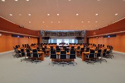 Federal Chancellery: Great conference hall on the 1st floor of the principle building