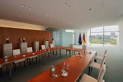 Federal Chancellery: Large cabinet room immediately after a meeting