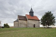 Saint-Anne-Chapel, Krobitz: northern view with entrance