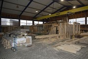 Timber frame house, Viersen: Disassembled at Käding's indoor joinery site, fig. 1