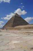 Khafre Pyramid: north-eastern view
