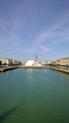 Vuolcano, Le Havre: seen from bridge over Bassin du Commerce, fig. 1