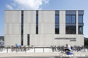 Marburg university library: western façade , fig. 3 (photo: Sowa, Theiss, Schilken, Wagner, Suchfort, von der Heid, Franke)