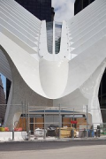 WTC Oculus: western view, zoomed