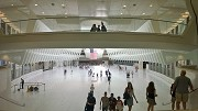 WTC Oculus: main hall, eastern access from subway-station