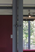 "Le Corbusier" Pavillon, Zurich: support detail