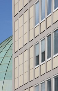Plärrer high-rise: southern façade cutout