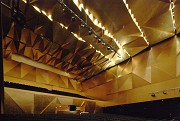 Szczecin Philharmony: great hall, diagonal audience-stand-view