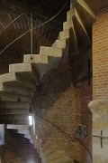Aachen town-hall: St Mary's tower, 3rd-floor, Hugot-staircase