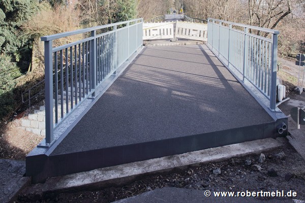 GFK-Brücke, Solingen: Südansicht