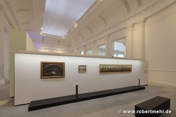 Museum La Boverie: sanierter großer Mittelsaal mit Ausstellung, Bild 1