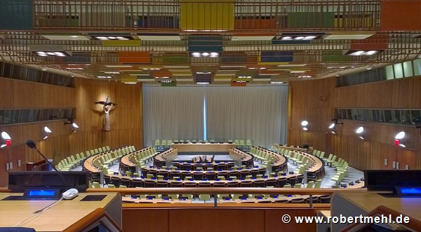 UNO-Hauptquartier: Welttreuhandrat im Konferenzgebäude