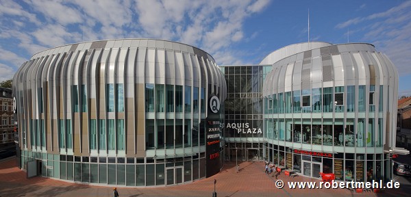 Aquis-Plaza: Blick vom Plateau der Adalbertskirche