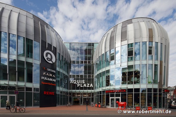 Aquis-Plaza: Ostfassade