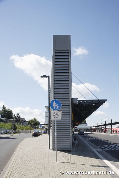 Bhf Horrem: Ostabschluss Radstation 2