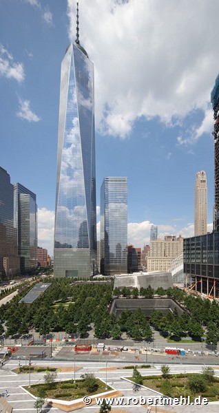Liberty Park: Anschluss an 9/11 Memorial und One World Trade Center