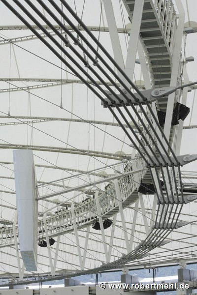 Maracanã Stadion: Dachunterkonstruktion Südtribüne