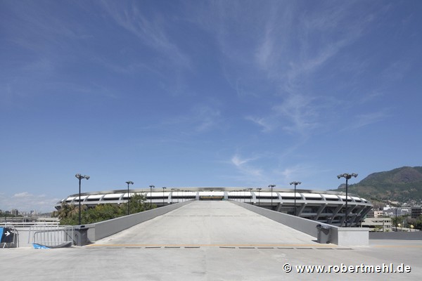 Maracanã Stadion: Rampenansicht Nordwestseite 1