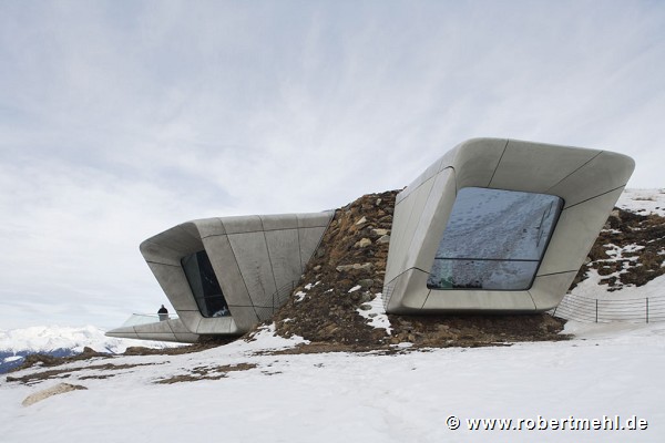 Messner Mountain Museum: Südansicht