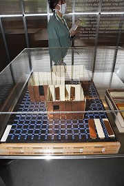 Das Original Steckmodell zu Walter Segal's Konzept der Selbstbauhäuser