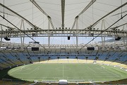 Die meisten Begegnungen dieser Fußball-WM werden im Maracanã-Stadion in Rio de Janeiro stattfinden