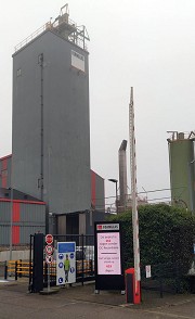 Foamglas: am Werkstor in Tessenderlo