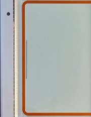 Vakuumisolierglasscheibe von LandVac: Braun die umlaufende keramische Randbabdichtung