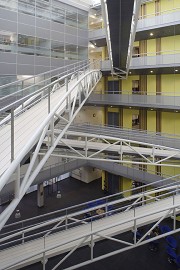 Atrium, Atlas Gebäude, Universität Wageningen, NL