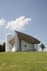 "Notre Dame du Haut" von Le Corbusier, Ronchamp, F