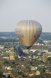 Ballonfahrt über Aachen, D