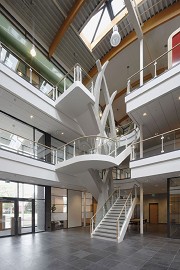 Treppe der Koppert Hauptverwaltung, Rotterdam, NL