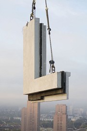 Baustelle des Zölly-Hochhauses, Zürich, CH