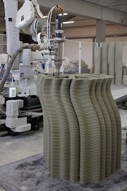 3D-Betondruck der Firma Vertico für die TU Eindhoven, NL