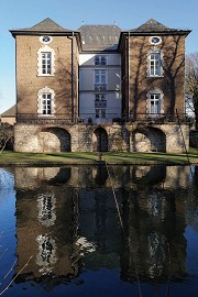 Südfassade von Schloss Schönau, Aachen-Richterich, D