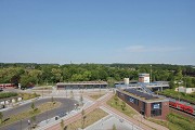 Neuanlage von Bahnhof und Radstation, Eisenbahnkreuz Dülmen, D