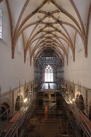 Langhaus Achse, Blick nach Osten