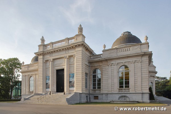 Musée La Boverie: north-western building-corner