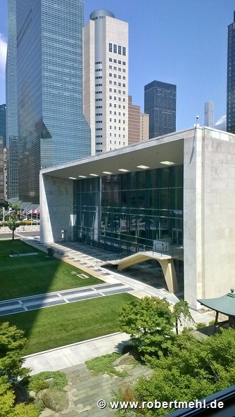 UN-Haedquarters: General Assembly Buildings' south-western façade