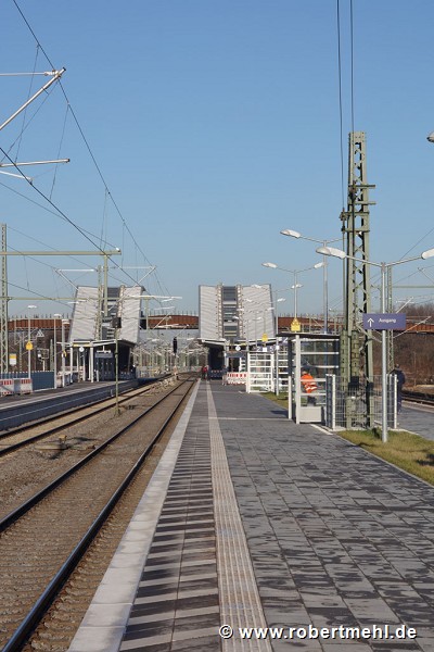 Leverkusen-Opladen railway-station: platform track 2