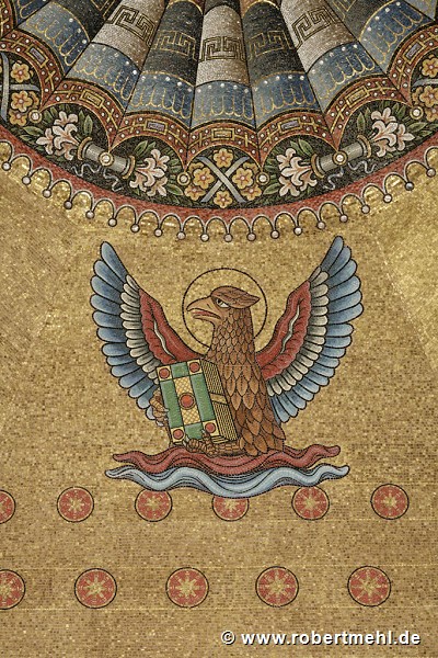dome mosaic evangelist Johannes