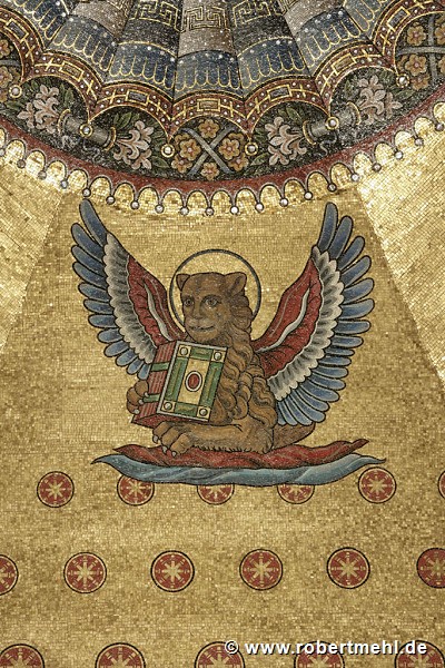 dome mosaic evangelist Markus