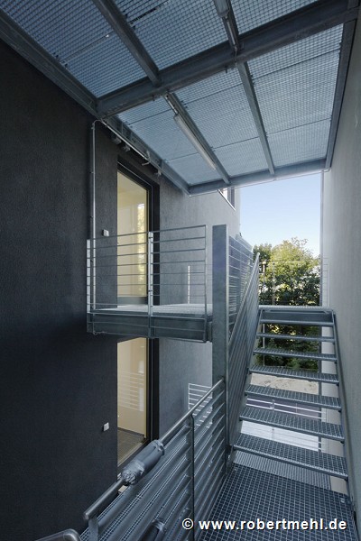 Rütscher Str. 182 (Höver-House) 2013: escape stairs