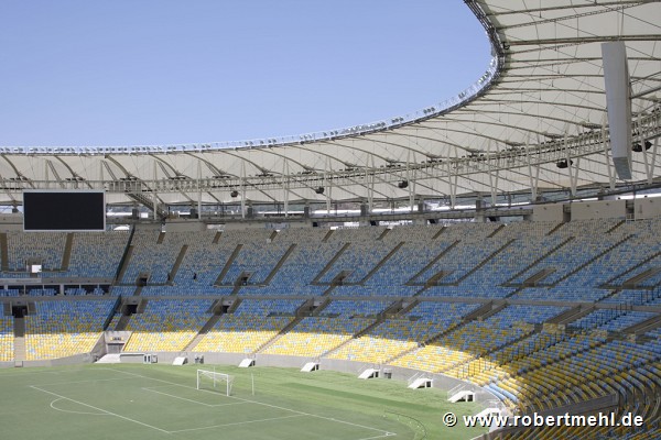 Maracanã stadium: southern stand view
