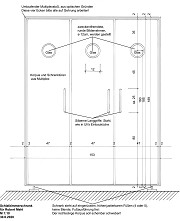 design drawing of the wardrobe