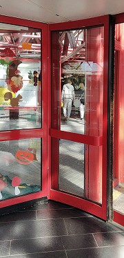 Aachen University Hospital: spindle of the carousel-door