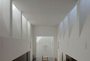 Genezareth-church, a hall without direct daylight, Aachen, D