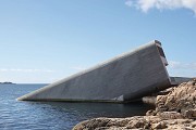 World-first underwater-restaurant »Under«, eastern-view, Lindesness, N